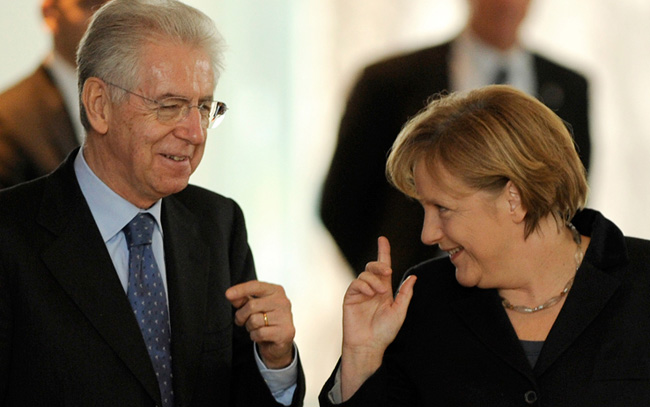 Monti-Merkel, piena intesa su risanamento e crescita. Il premier: all’Italia non servono aiuti