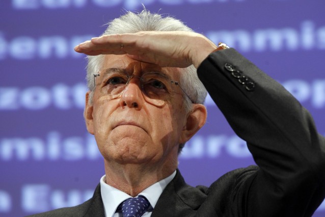 Monti: Salveremo l’euro, la crisi è un percorso di guerra. E assicura: Non resterò oltre il 2013