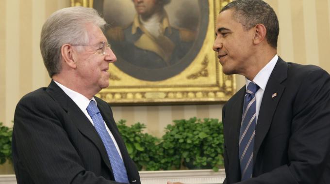 Crisi, Monti: Senza il decreto Salva Italia avremmo perso sovranità. E il Premier vola a New York per il vertice Onu, stasera cena con Obama