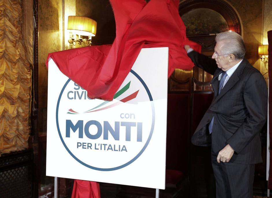 Monti presenta “Scelta Civica”. Lista unica al Senato e tre alla Camera: Non farei il ministro in altri governi