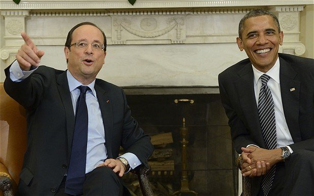 Hollande brinda alla Casa Bianca: gala fastoso per l’alleanza franco-americana