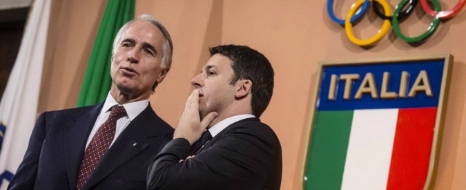 Renzi lancia la candidatura dell’Italia per le Olimpiadi del 2024. “Sono convinto che ce la faremo”