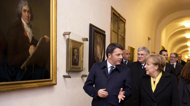 Firenze, vertice Renzi – Merkel, il premier italiano: “Noi con la Germania per cambiare la narrativa dell’Europa”