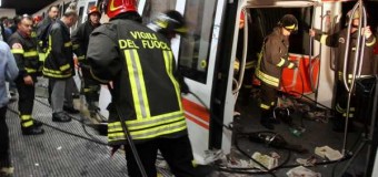Roma, scontro tra due convogli della metro B (Eur Palasport): 21 feriti. Probabile errore del macchinista