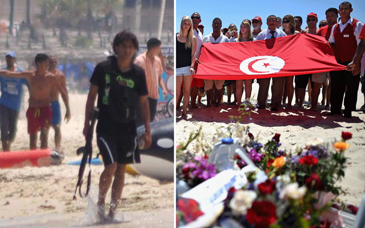 Tunisia, in piazza a Sousse contro il terrorismo. Riaperte le spiagge ma 3000 turisti sono scappati.Il profilo di Seifeddine  autore della strage