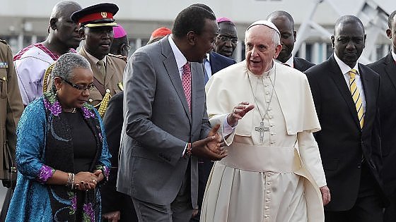 Il viaggio di Papa Francesco in Africa :”Il nome di Dio non può essere usato per giustificare l’odio e la violenza”