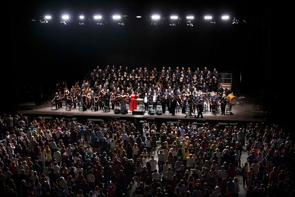 Seimila spettatori e standing ovation al Foro Italico per la “Nona” di Beethoven diretta da Sir Antonio Pappano